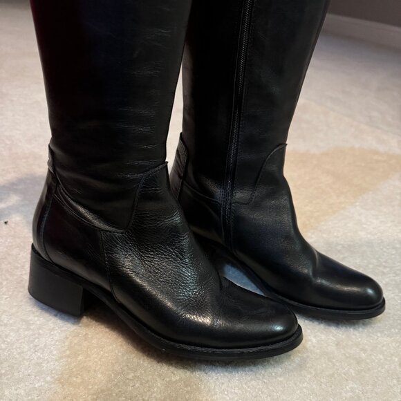 Patapata Italian knee high leather boots - Picture 11 of 16